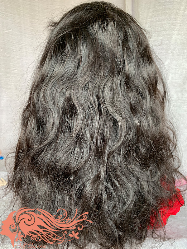 Csqueen 9A Ocean Wave U part wig natural hair wigs 150%density